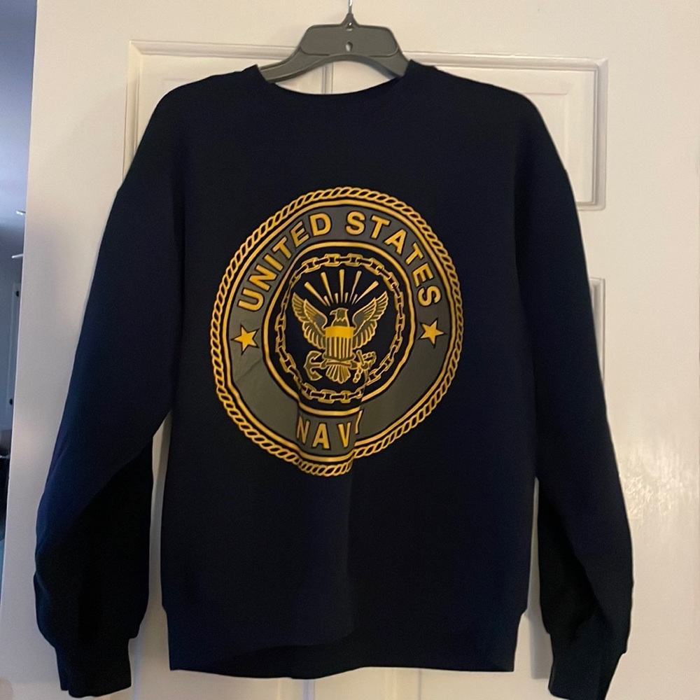 Vintage Original United States Navy sweatshirt printed both sides M